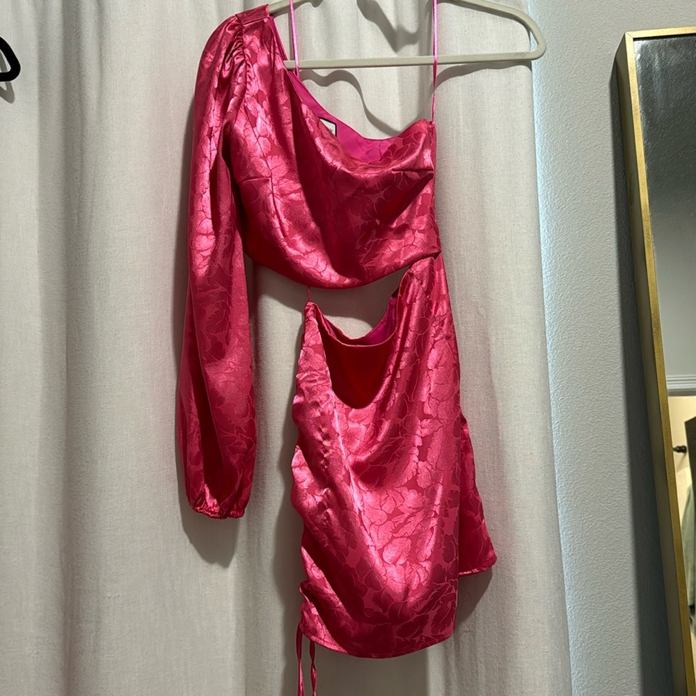 Runaway the Label Pink Mini Dress